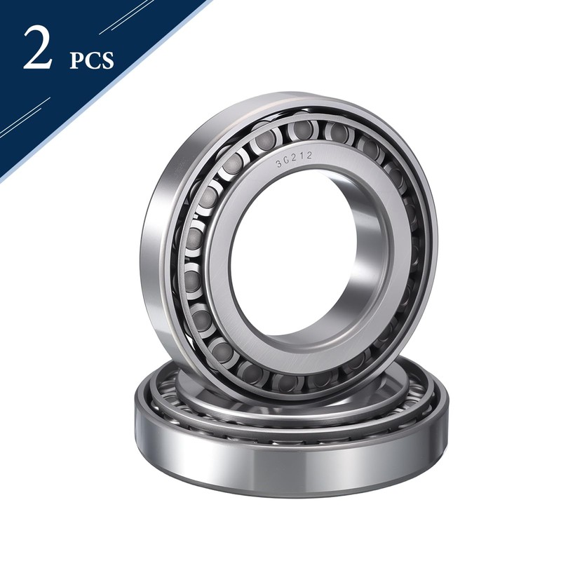 HIPicco 2 Pack 30212 Tapered Roller Bearing Cone and Cup