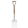 Spear & Jackson 4550DF Traditional Stainless Digging Fork, Multi-Coloured