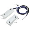 Gebildet Rolling Door Contact Magnetic Reed Switch Alarm with 3