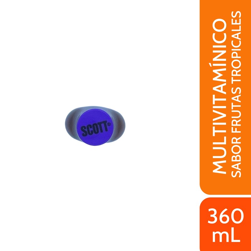 Emulsion de Scott Frutas Tropicales (tropical fruit) (360 ml)