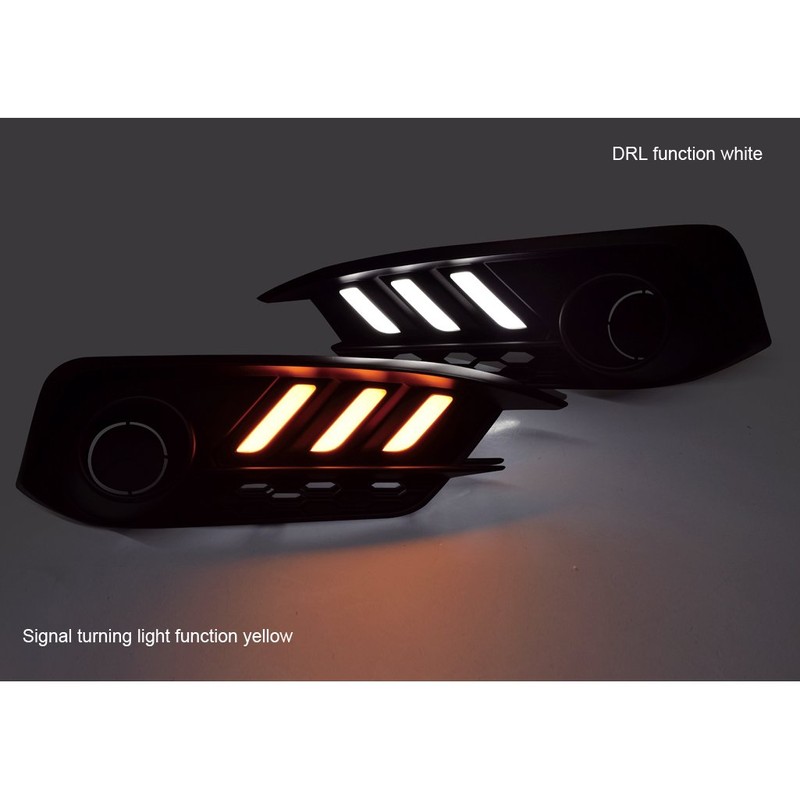 Allinoneparts LED Daytime Running Light Driving Lamps Replacement for 2016-2018