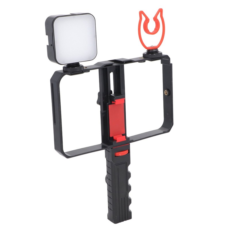 Phone Video Rig Kit with Handle Phone Stabilizer Cage Fill