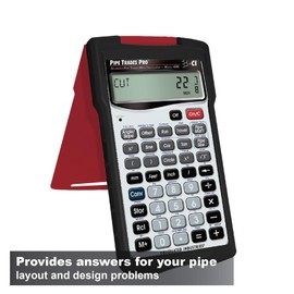 Calculated Industries 4095 Pipe Trades Pro Advanced Math Calculator, White