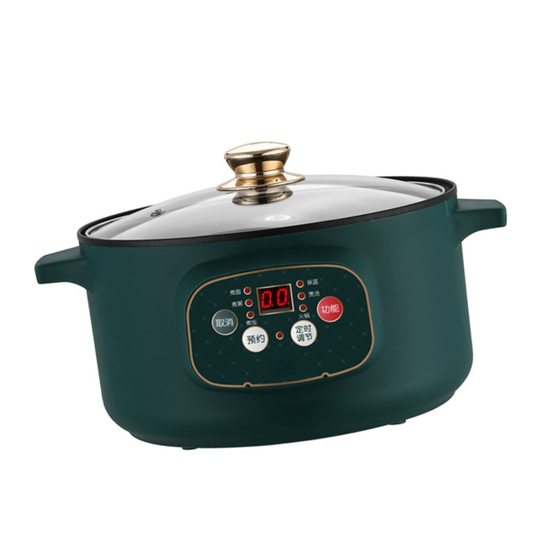 Electric Cooker 600W Stainless Steel PTFE Coating Smart Electric Hot