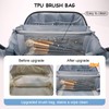 Travel Makeup Bag for Women: Large Capacity Open Flat Make
