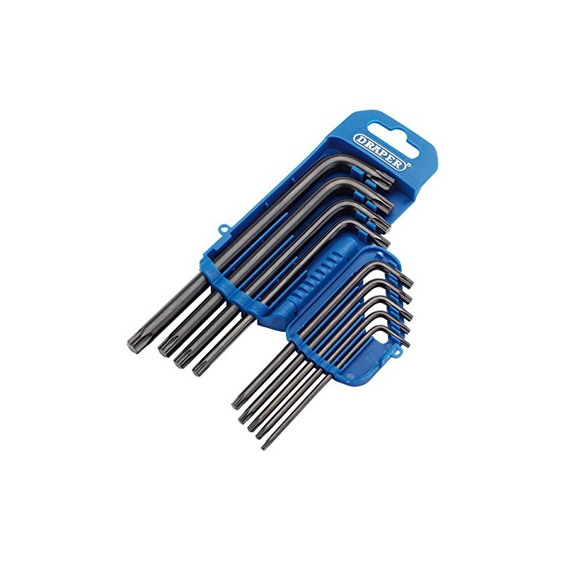 Draper 33743 TX-Star Torx Allen Key Set 7 Piece TX10