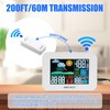 AMTAST Wireless Weather Station Color Display Digital Weather Station with