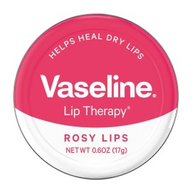 Vaseline Lip Therapy Rosy Lips Lip Balm, 0.7 Oz