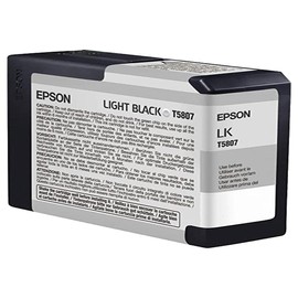 EPSON T5807 Ink Photo Light Black Standard Capacity 80 ml Pack of 1