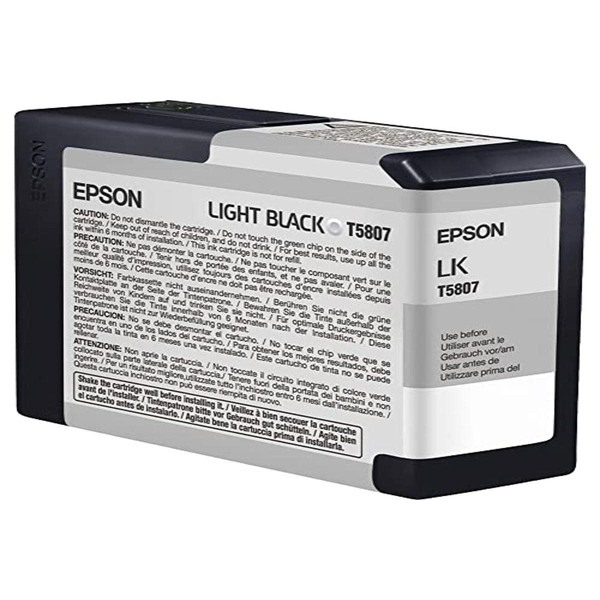 EPSON T5807 Ink Photo Light Black Standard Capacity 80 ml