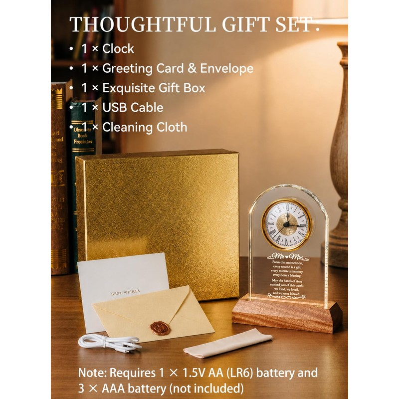 MakerTick Wedding Gifts for Couples 2026 - Mr & Mrs