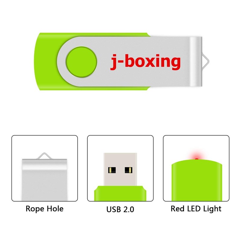 J-boxing 16GB USB Flash Drive Rotatable High Speed USB Flash
