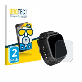 brotect Screen Protector Anti-Glare compatible with Kesasohe 4G Kids Smartwatch (2 Pack) Screen Protector Matte, Anti-Fingerprint Protection Film