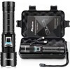 PHIXTON Rechargeable Flashlights High Lumens 10000 Super Bright Long Range