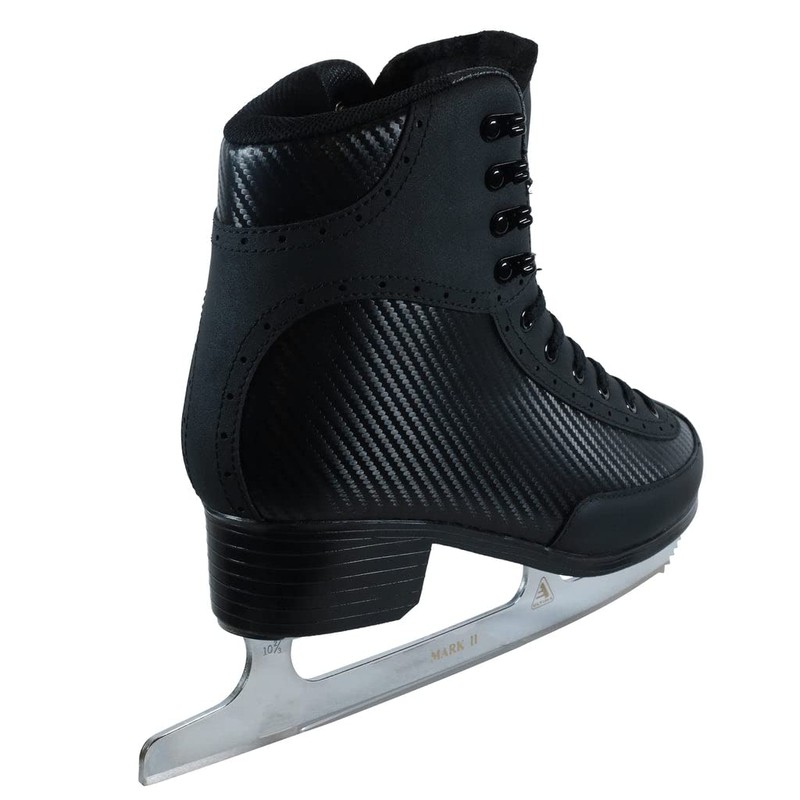 Jackson Softec Nova Silver Mens Ice Figure Skates - Mens