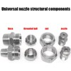 Boquilla atomizadora universal de acero inoxidable YYZQKBD – Precisión y