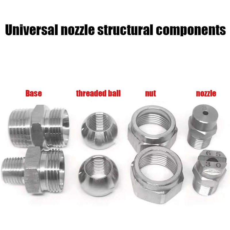 Boquilla atomizadora universal de acero inoxidable YYZQKBD – Precisión y
