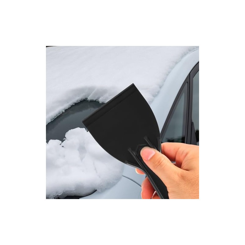 12pcs Plastic Putty Knife Set, Spackle Tool, Include 6 Black