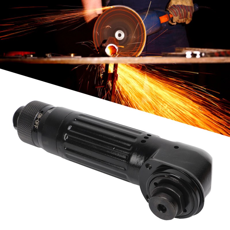 Pneumatic Angle Grinder with Hex Wrench High Strength 15000RPM Air