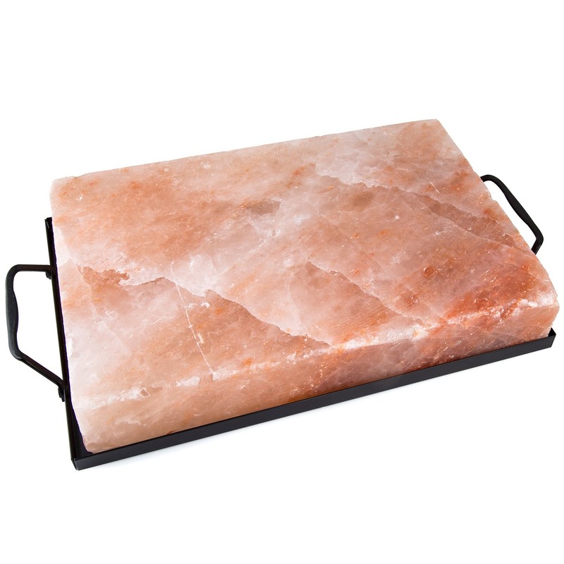 Zenware 12” x 8” Himalayan Salt Cooking Block Tray Holder
