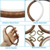 Bonsicoky 15 Pack 5 Inch Round Embroidery Hoops
