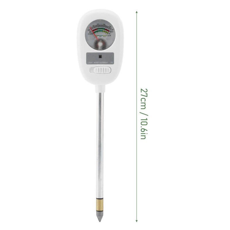 Soil Meter 4 in 1 High Accuracy PH Light Fertility