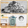 iapodiad Laundry Basket Scripture Large Waterproof Tote Laundry Hamper Creative