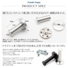 Grande Visage Stainless Steel Hooks, Wall Hanging, Strong Wall Hooks,