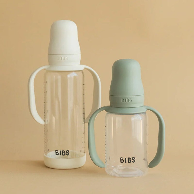 Bibs Baby Bottle Handle, Blush