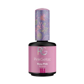 Pink Gellac # 184 Rosy Pink UV/LED Gel Nail Polish (15ml/0.5 Fl Oz) by Pink Gellac
