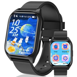 clleylise Children's Smartwatch - Fitness Watch Children's Watch with Sleep Monitor, 19 Training Modes, Calorie Counter, Alarm Clock - Gifts for Boys, Girls and Teenagers from 6 Years