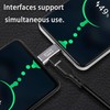 QIANRENON 2 in 1 USB C Charger Splitter Adapter Type
