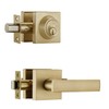 NCSEN Front Door Locksets with Single Cylinder Deadbolt,Heavy Duty Door