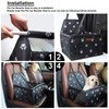 BYGD Dog Car Seat, with Upgrade Support Rod, Breathable and