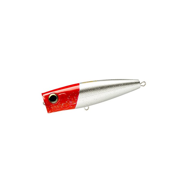 Yo-Zuri R1152-RH Hydro Popper Floating Lure, Red Head