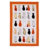 Ulster Weavers Cats In Waiting Linen Tea Towel