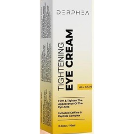DERPHEA Instant Tightener Cream: Reduces The Look of Under Eye Bags, Dark Circles & Puffiness, Anti-Aging Fine Lines2 Fl Oz