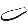 Curvy's Women's Braided Hair Band, Extension Band, Elastic, Thick, Wig,