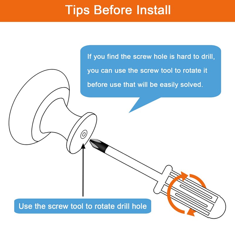 WEAVERBIRD Pack of 4 Black Cupboard Knobs, Round Chest of