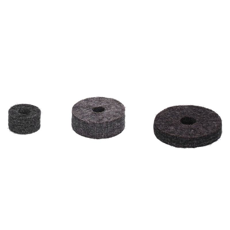 18PCS Cymbal Replacement Accessories HiHat Clutch Felt Cymbal Sleeves with