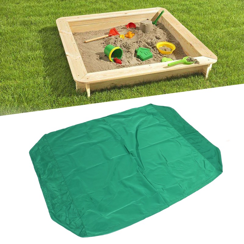 Green Sandbox Cover Square Sandbox Pool Protective Cover Sandbox Canopy