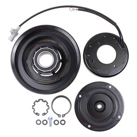 ApplianPar A/C AC Compressor Clutch Assembly Kit Pulley Coil Set for Toyota Matrix Corolla 6 GROOVE 1.8L 2003-2008