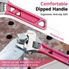 MAXPOWER 2pcs Adjustable Spanner Set, Slim Jaw Adjustable Wrench, Plumbing