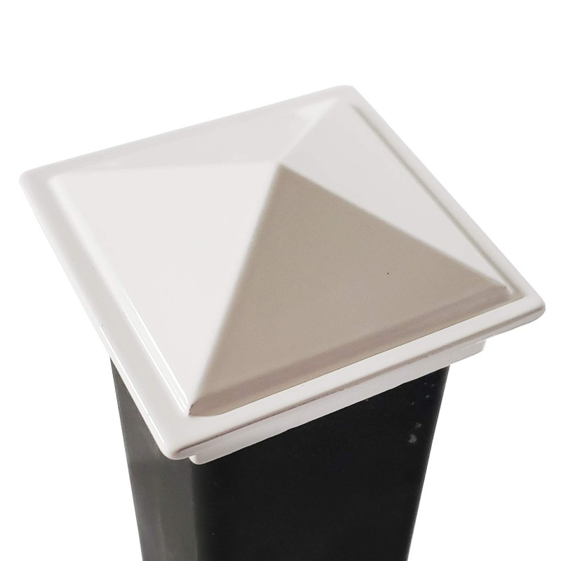 2" x 2" Aluminium Pyramid Post Cap for Metal Posts
