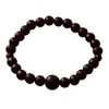 Nakago E-120 Precious Stone Bracelet, Onyx, 0.3 inches (7 mm)