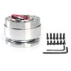 Steering Wheel Quick Release Hub Adapter Aluminum Alloy Snap Off