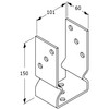 Bolt Down 91mm - 3.6" Silver (Pack of: 1) U