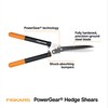 Fiskars PowerGear Hedge Shears - 23" Stainless Steel Blades -