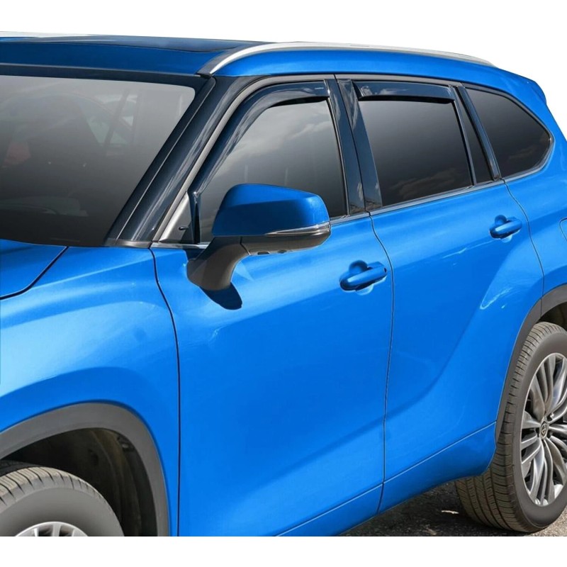 Nilight in Channel Window Deflectors for Highlander 2020-2024 Vent Window