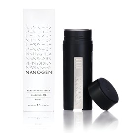 Nanogen Keratin Thickening Hair Fibres, 30 g, White